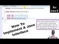 How To Implement A Java Interface Explained Step By Step 120