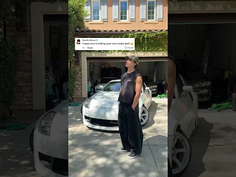 I had to hide my cars😭