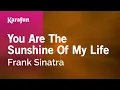 Download Lagu You Are the Sunshine of My Life - Frank Sinatra | Karaoke Version | KaraFun