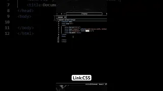 How to link CSS to HTML in VSCode HTML Beginners tutorial