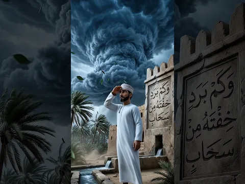 وكم برد خفته من سحاب | أنشودة سيفتح باب إذا سد باب | اداء حمد الشلي