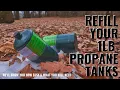 Refilling 1LB Propane Tanks Safely and Efficiently - Tools and Demonstration