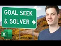 Excel Solver Goal Seek Tutorial