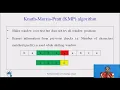 Sequential Searching - I KMP Algorithm