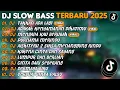 Lagu DJ SLOW BASS TERBARU 2025 | DJ TAKKAN ADA LAGI🎵DJ ADAKAH KENYAMANAN DIHATIMU🎵| FULL ALBUM