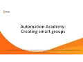 BSA Creating smart groups