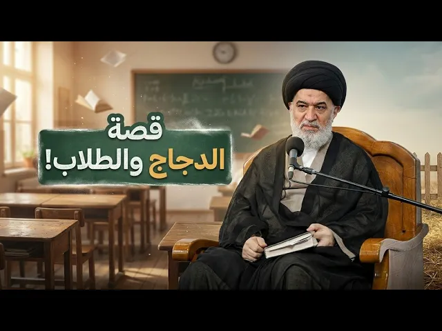 ⁣القصة الكاملة للأستاذ الذي أمر طلابه بــ...ذبــــ....ح دجاجة في السر! | سماحة السيد أحمد الصافي 