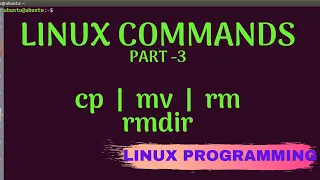 Linux Commands File Directory Management Part Linux Programming