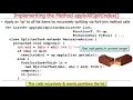 The Java Fork-Join Pool Implementing applyAllSplitIndex