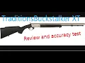 Traditions Buckstalker XT walmart 206 Muzzloader review and accuracy testing with blackhorn 209