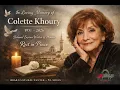 Colette Khoury Obituary Remembering a Literary Icon