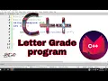 C Bangla Tutorials 10 Letter Grade program