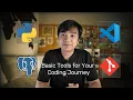 Dev Setup Installing Python Visual Studio Code PostgreSQL and Git