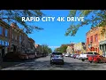 Rapid City 4K Driving Tour Drive Through Rapid City South Dakota