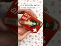 DIY Altoids Wallet First Aid Kit