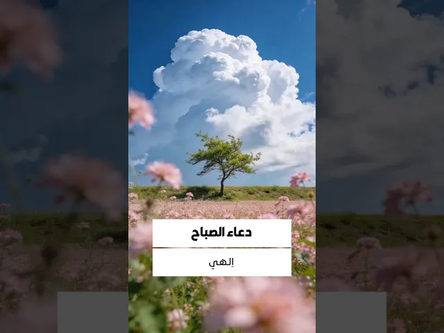 ⁣دعاء الصباح 