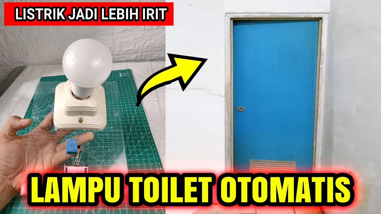 CARA MEMBUAT LAMPU BELAJAR MODERN DARI PARALON BEKAS -  DIY Desk Lamp with  PVC Pipe