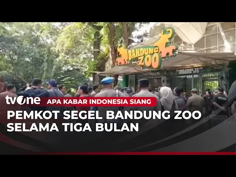 Pemkot Bandung Segel dan Tutup Bandung Zoo Selama Tiga Bulan