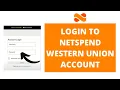 How to Login Netspend Western Union Account Sign-In Western Union Account 2022