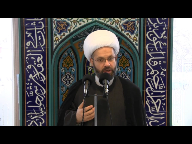 ⁣خطبة الجمعة الاولى - 28 ربيع الثاني 1438 - الشيخ عبد المنعم شرارة