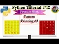 Pattern Printing 2 Python Tutorial Nested Loop Lab Session