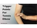 Trigger Points For Tennis Elbow - Massage Monday 232
