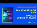 How to write Java Expression and Evaluate Expression in Java