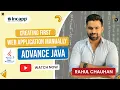 Creating First Web Application Manually in Advance Java by Rahul Chauhan Sir Advance Java