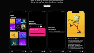 BNA UI Expo React Native UI Components Library