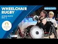 🏉 Wheelchair Rugby Highlights | Day 2 | Paris 2024 Paralympic Games