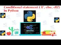 Python 009 Conditional statements IF in Python Hindi Priya Ranjan code academy