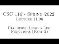 C Programming Spring 2022 - Lecture 11 06