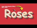 Layered Text Shadow Effect Css Text Effect Css