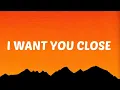 Lagu I Want You Close — Late Night Emotional Pop Song (Official Lyric Video)