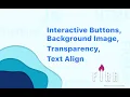 - Interactive Buttons Image as background Transparent element