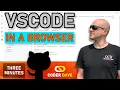 VSCode in the Browser with GitHub Free Web-based Code Editor it is AWESOME