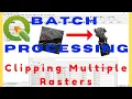 Batch Processing of Raster Data using QGIS QGIS Batch Processing