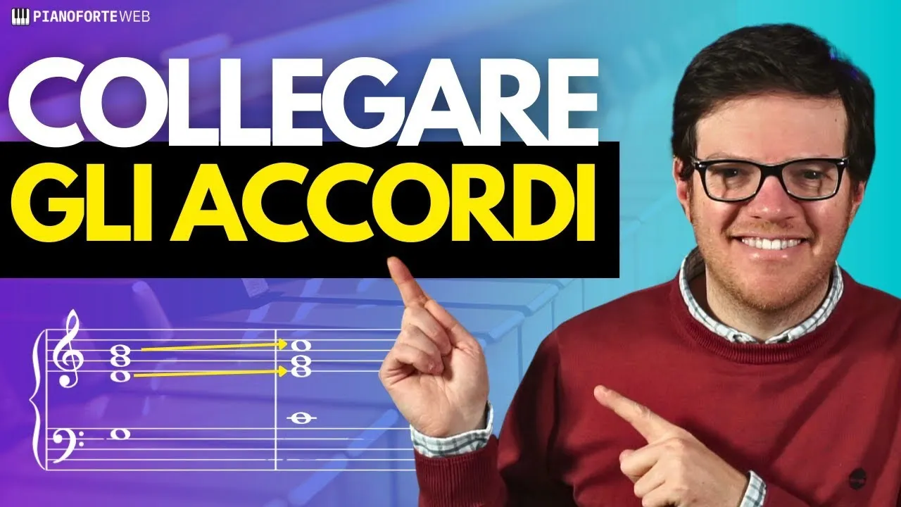 Come collegare gli accordi al pianoforte | Voice Leading
