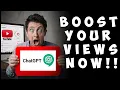 Use this GPT for YouTube titles and thumbnails