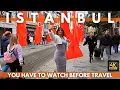 Lagu Istanbul Turkey 2022 4K Walking Tour-TAKSIM SQUARE,ISTIKLAL STREET,GALATA TOWER,KARAKOY,EMINONU