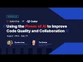 Tabnine Live Tabnine Coder Using the power of AI to improve code quality and collaboration