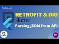 How to call API using retrofit in flutter application and JSON parsing