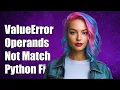 ValueError operands could not be broadcast together with shapes - inverse