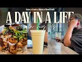 A Day in a Life in my 40 s Dilly Dally Book Haul Solo Lunch Date Church Mental Health Check-In
