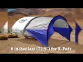 PahaQue Roof Pole Installation - Trailer Awnings for R-Pod Alto and Tab Awnings