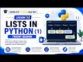 Python Lists Explained Indexing Slicing List Methods Lesson 17 Part 1 Theory