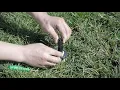 Spray Sprinkler - How to Adjust the Throw Pattern