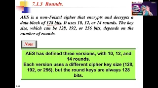 Cryptography Ch 07 - Advanced Encryption Standard AES Part 3