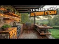 Dreaming of a Cozy Outdoor Kitchen Let s Make It Happen with a Farmhouse Twist