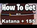 How To Get KATANA 1SS 1 Sword Style in Grand Piece Online